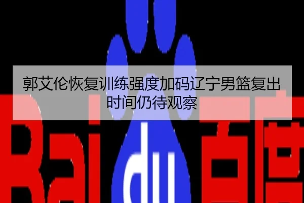 郭艾伦恢复训练强度加码辽宁男篮复出时间仍待观察